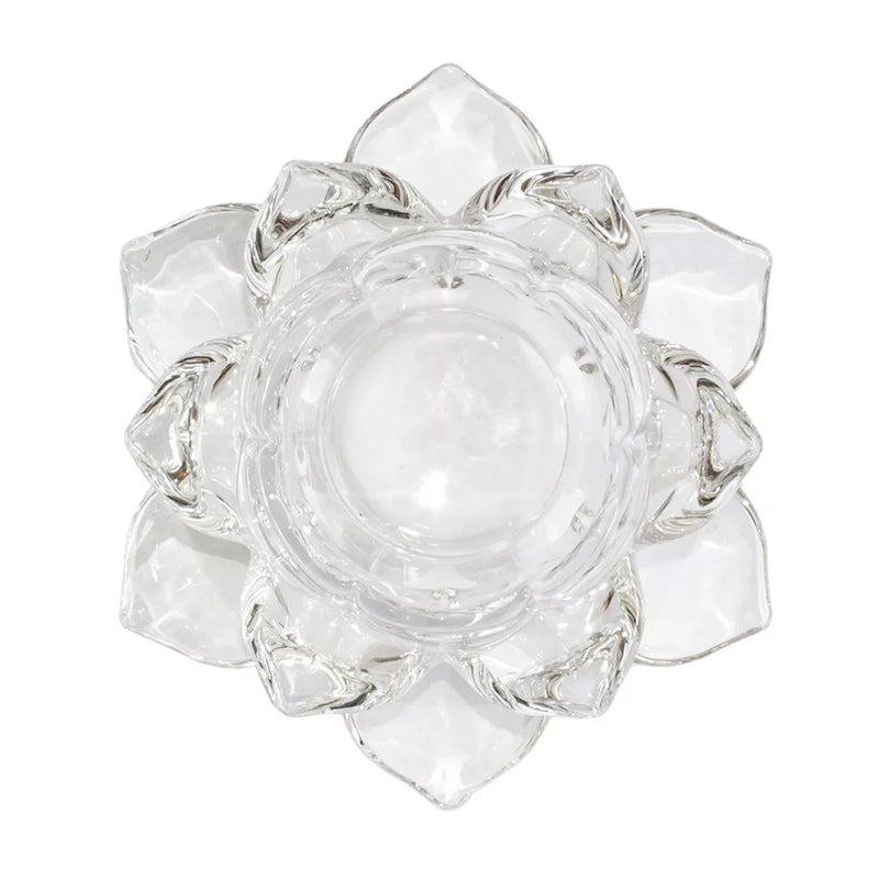 Glass Votive - Floral Elegance - Glass / Crystal