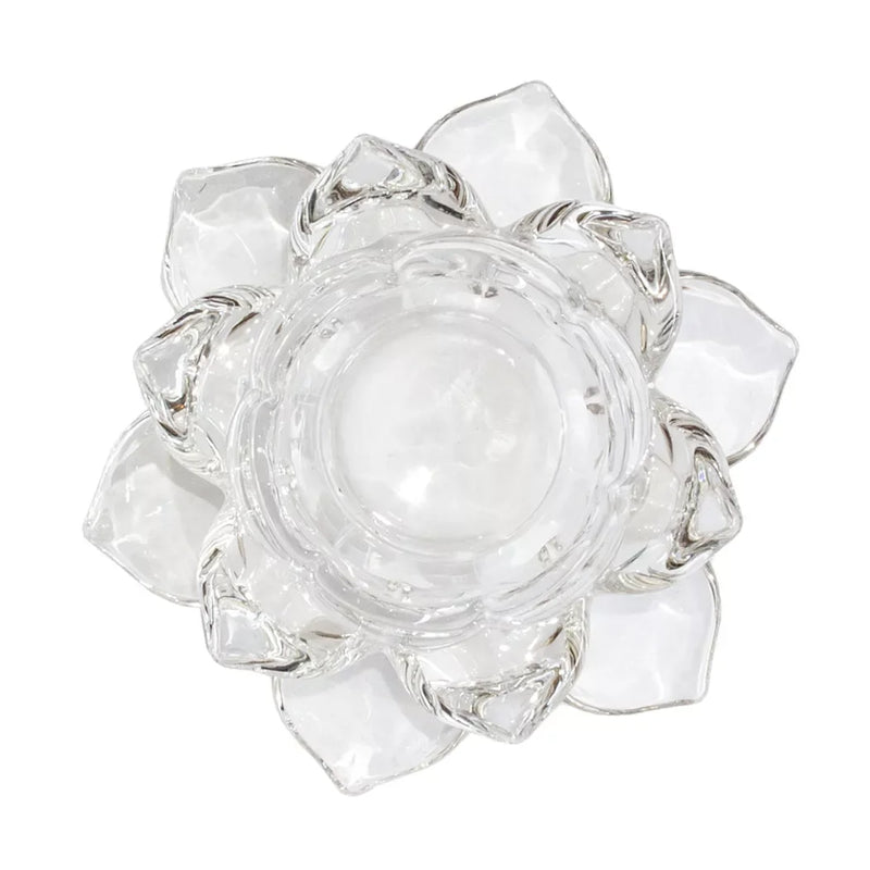 Glass Votive - Floral Elegance - Glass / Crystal