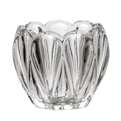 Glass Votive - Floral Tulip - Glass / Crystal