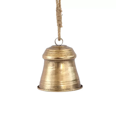 Hanging Bell - Classic Gold 17cm - Iron