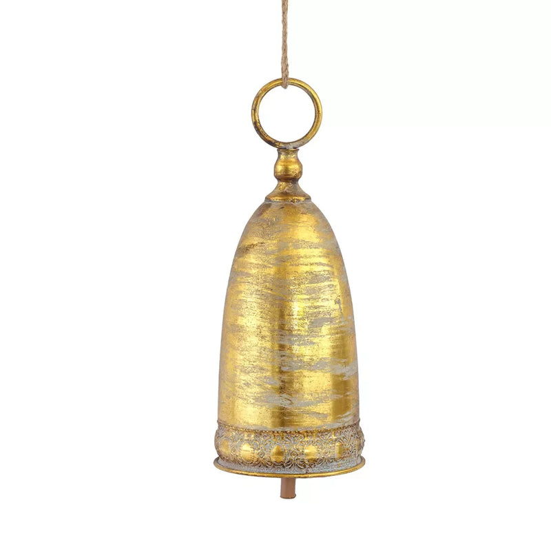 Hanging Bell - Large Gold 42cm - Iron