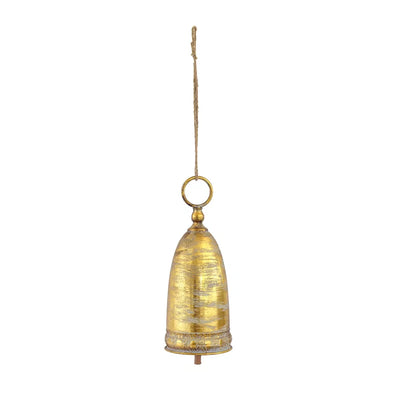 Hanging Bell - Large Gold 42cm - Iron