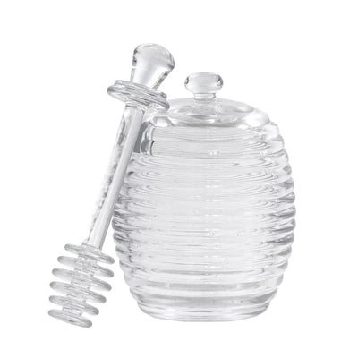 Honey Pot - Glass Hive 220ml - Glass / Crystal