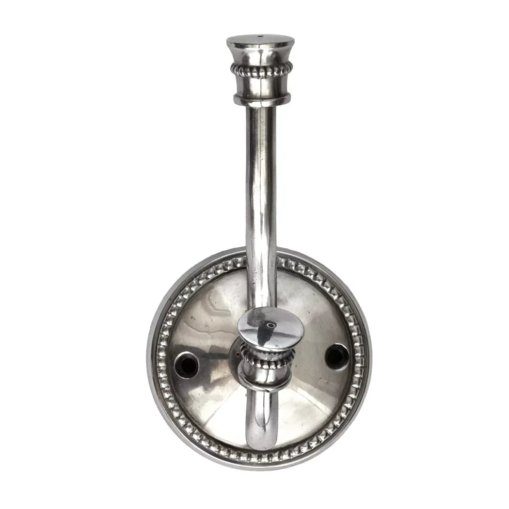 Hook - Round Beaded New - Pewter