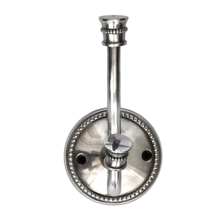 Hook - Round Beaded New - Pewter