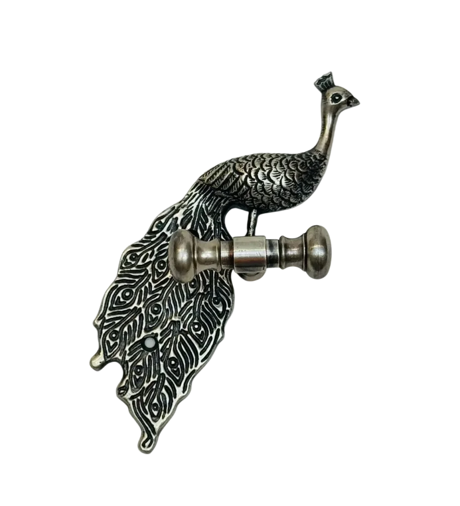 Hook - Silver Peacock - Pewter