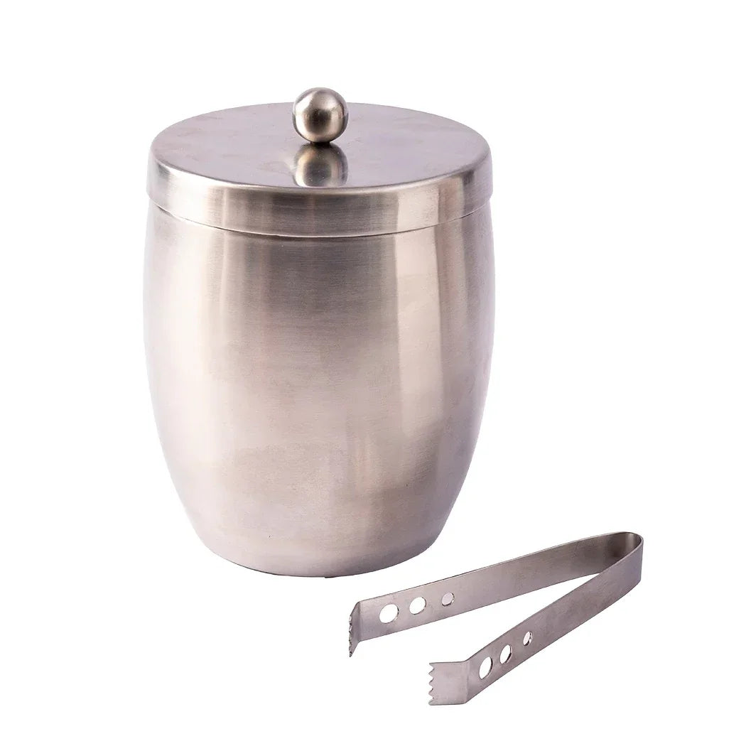 Ice Bucket - Silver Shangri-La - Metal