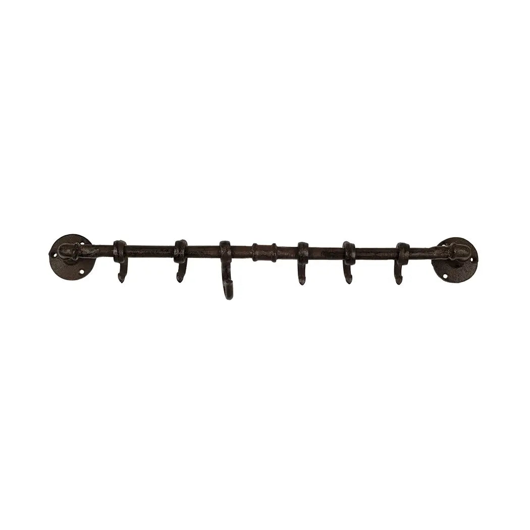 Iron Hook - 6 Hook Adjustable - Iron