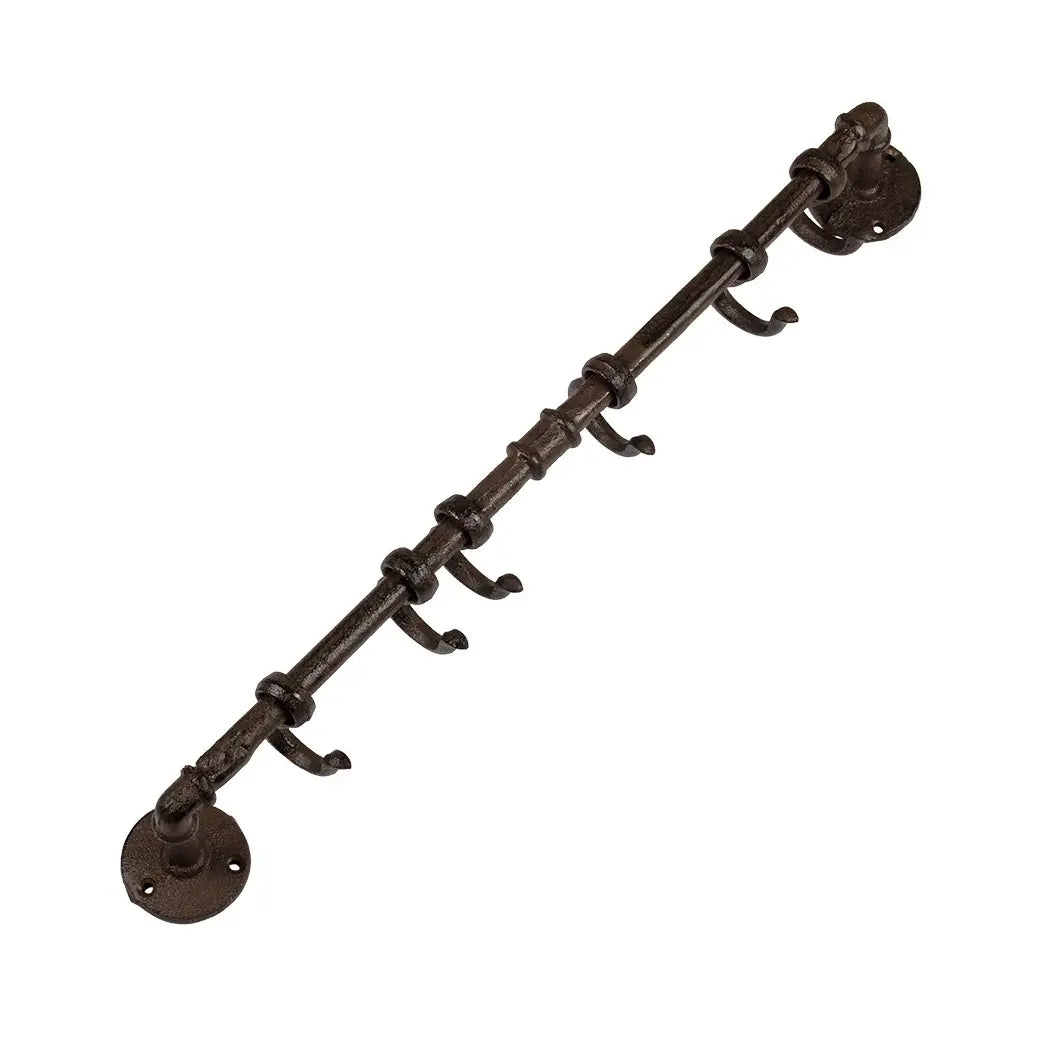 Iron Hook - 6 Hook Adjustable - Iron