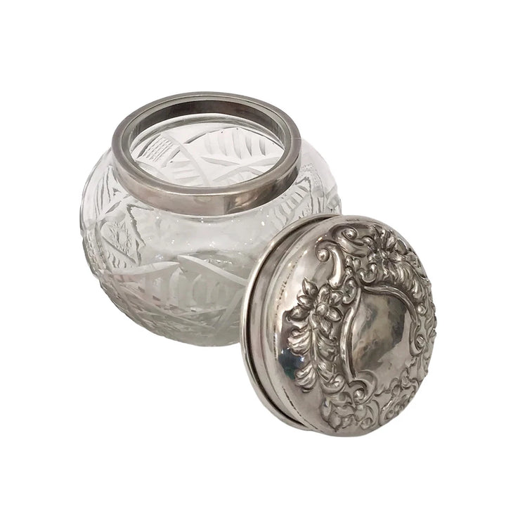 Jar - Royal Silver &amp; Glass