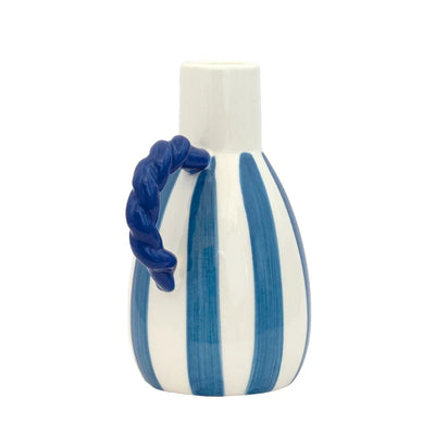 Jug - Blue Lines 16.5cm - Ceramic