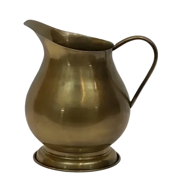 Jug - Brass Fatty - Pewter