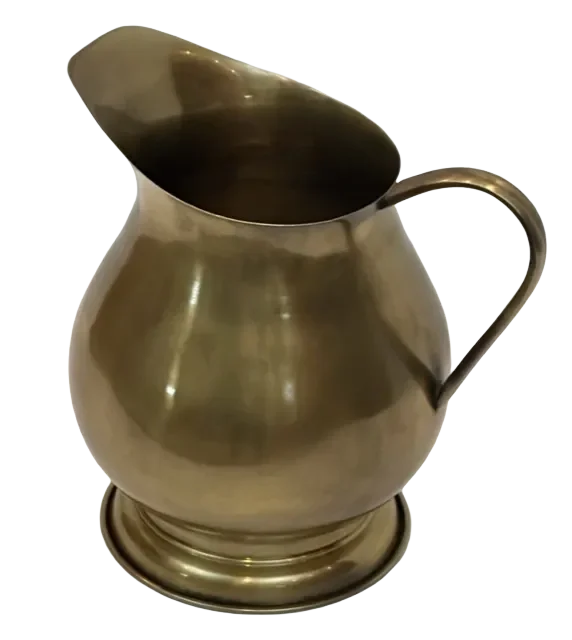 Jug - Brass Fatty - Pewter