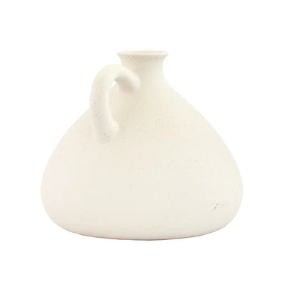 Jug - Ceramic Faded White Fatty - Ceramic