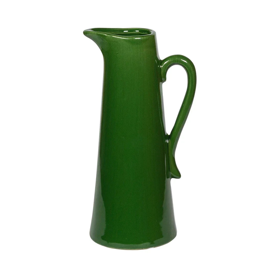 Jug - Ceramic Green Thin - Ceramic