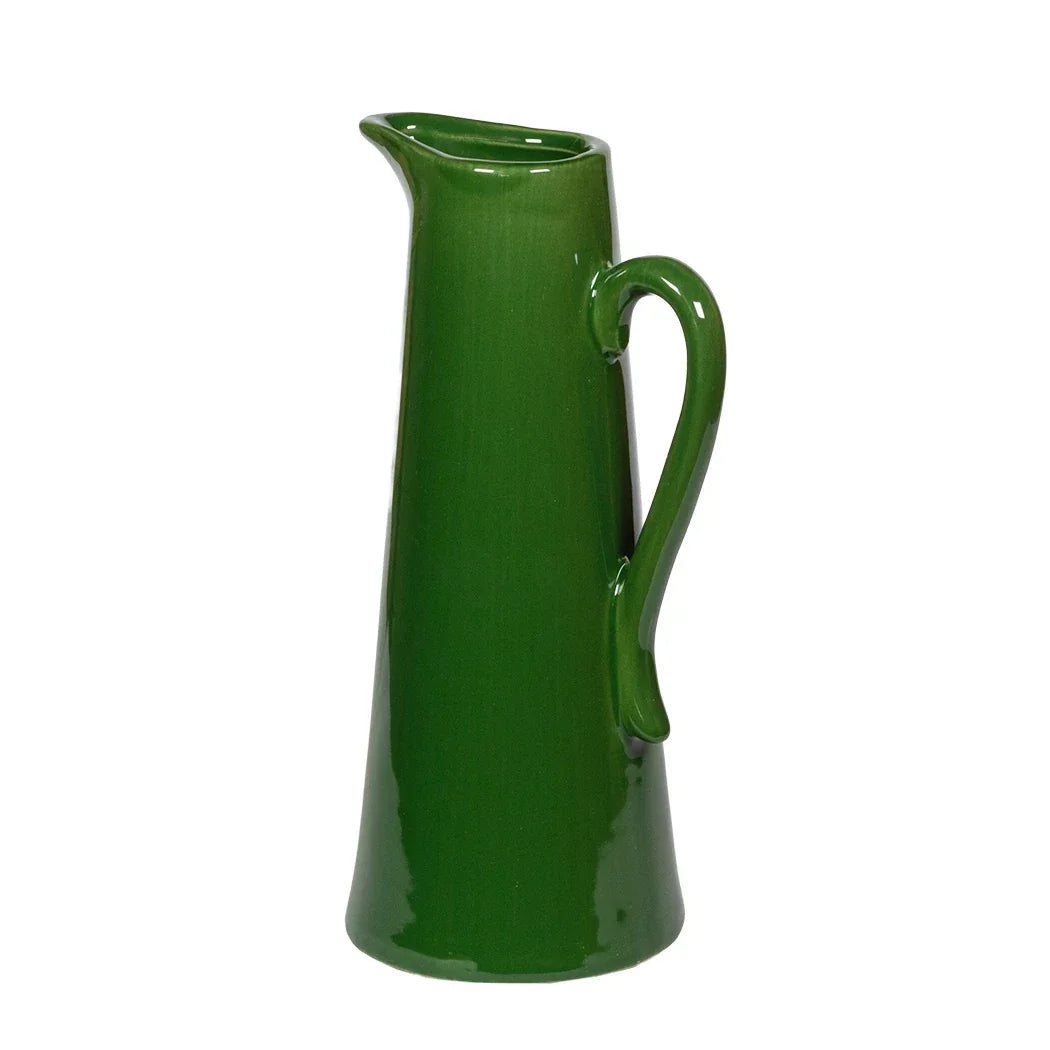 Jug - Ceramic Green Thin - Ceramic