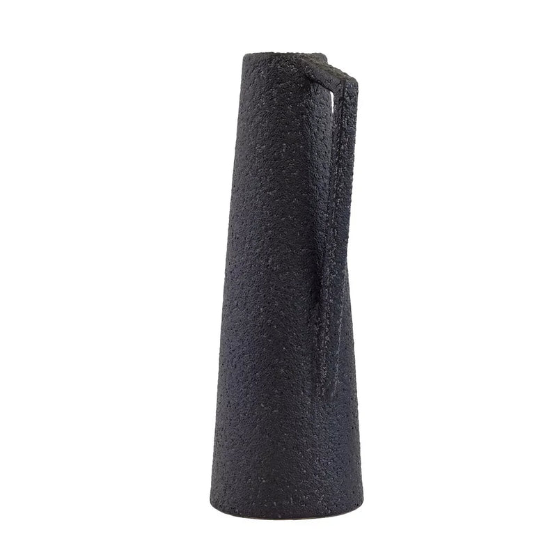 Jug - Ceramic Textured Black 33.5cm - Ceramic