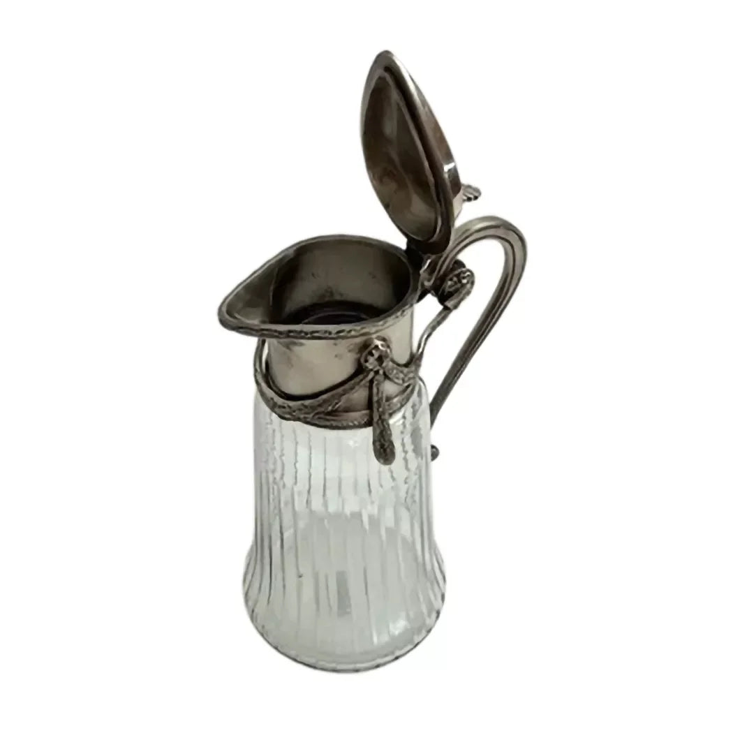 Jug - Silver & Glass Royal - Pewter