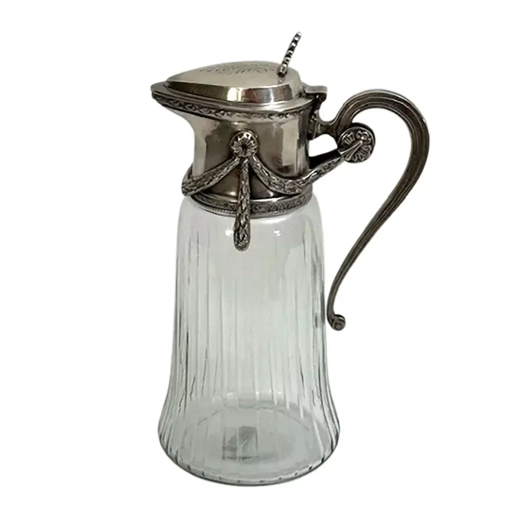 Jug - Silver & Glass Royal - Pewter