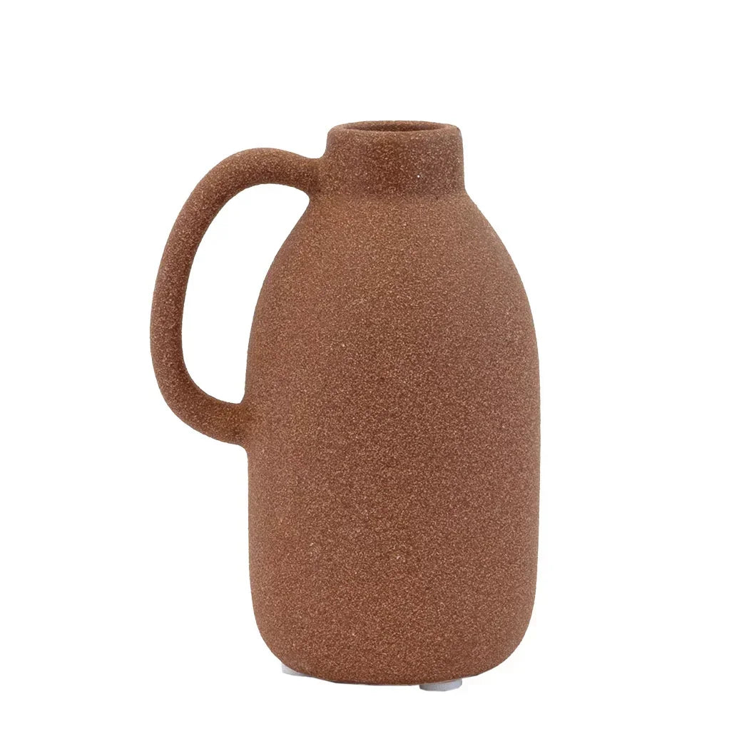 Jug - Small Brown Red 12cm - Ceramic