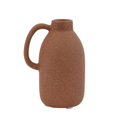 Jug - Small Brown Red 12cm - Ceramic