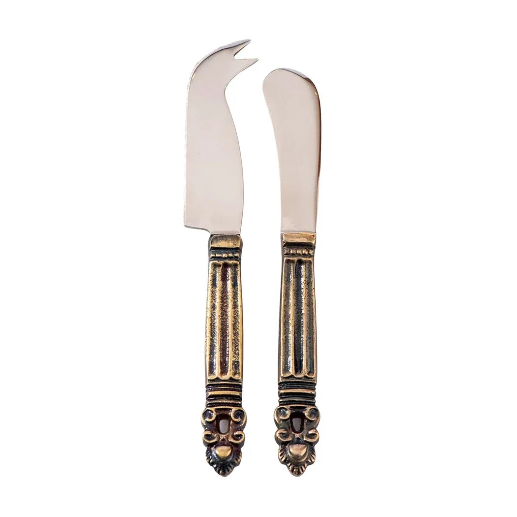 Knife Set - Antique Brass - Pewter