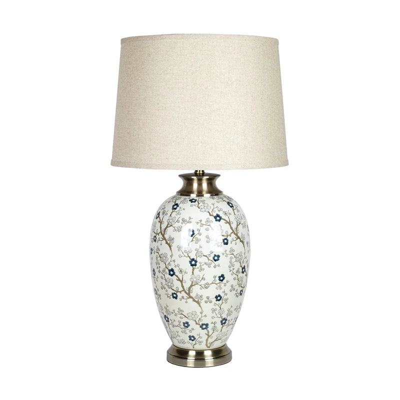 Lamp - Ceramic Blossoms