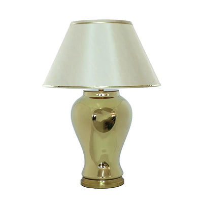 Lamp Ceramic Golden Elegance Ceramic
