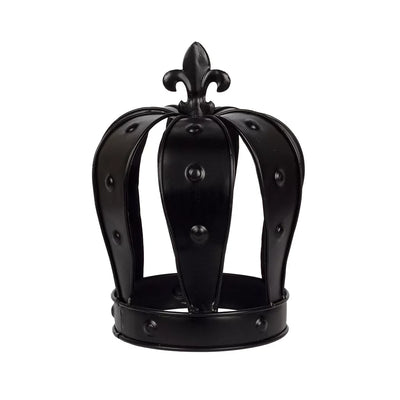Metal Crown - Tudor Black 18cm - Metal