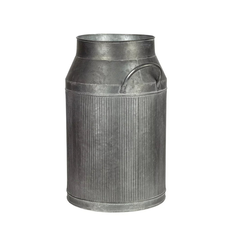 Metal Jug - Old School Ribbed 37cm - Metal