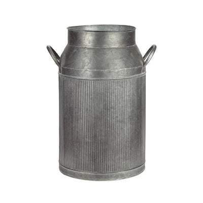 Metal Jug - Old School Ribbed 37cm - Metal
