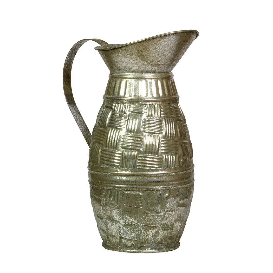 Metal Jug - Vintage Silver 30.5cm - Metal