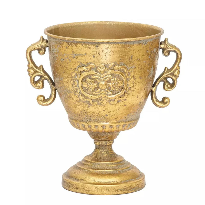 Metal Vase - Gold Handled Renaissance (Vase Only) - Iron