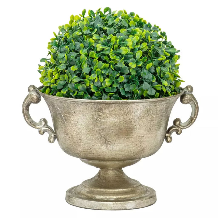 Metal Vase - Silver Handled Fatty (Vase Only) - Iron