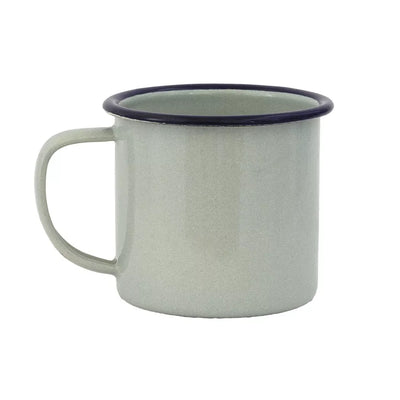 Mug - Enamel Duckegg Black Rim 375ml - Enamel