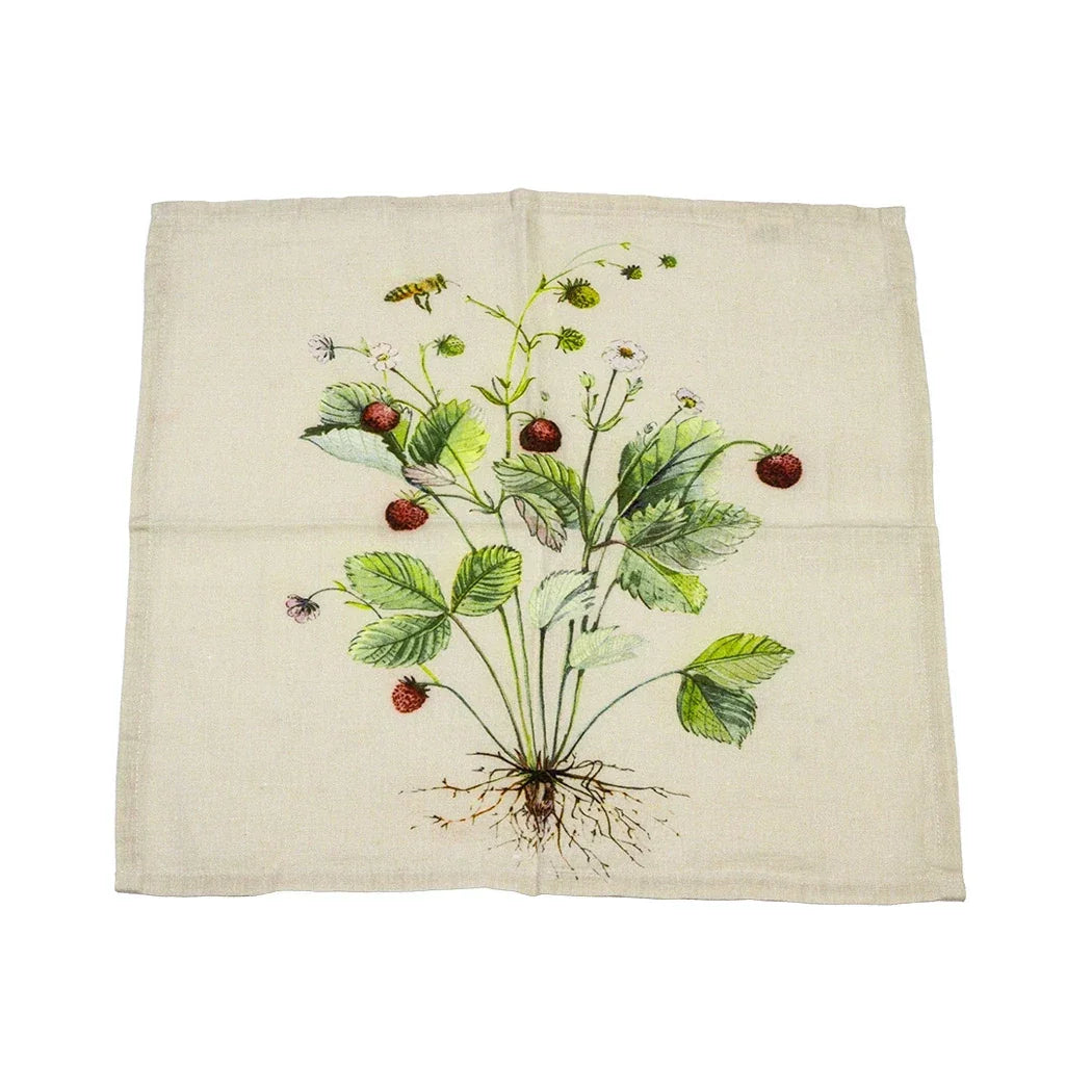 Napkin - Berries Linen - Linen