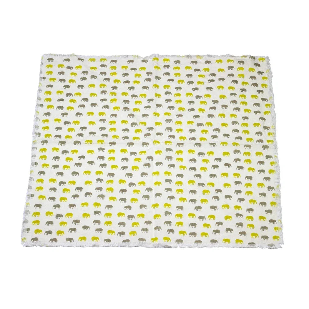 Napkin - Elephants Linen - Linen