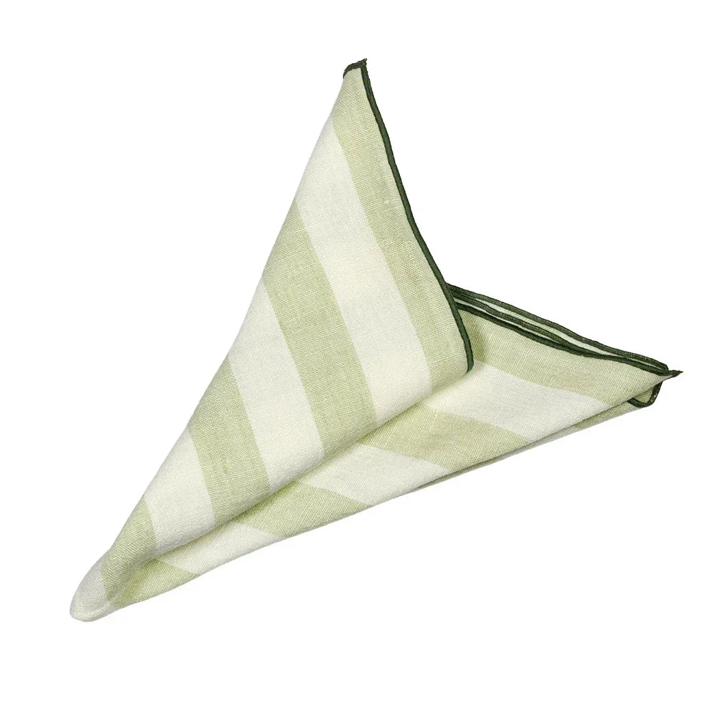 Napkin - Green Shades Linen - Linen