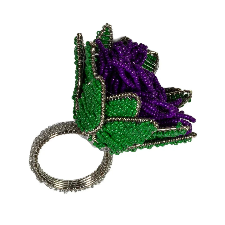 Napkin Ring - Artichoke Beadwork - Beadwork