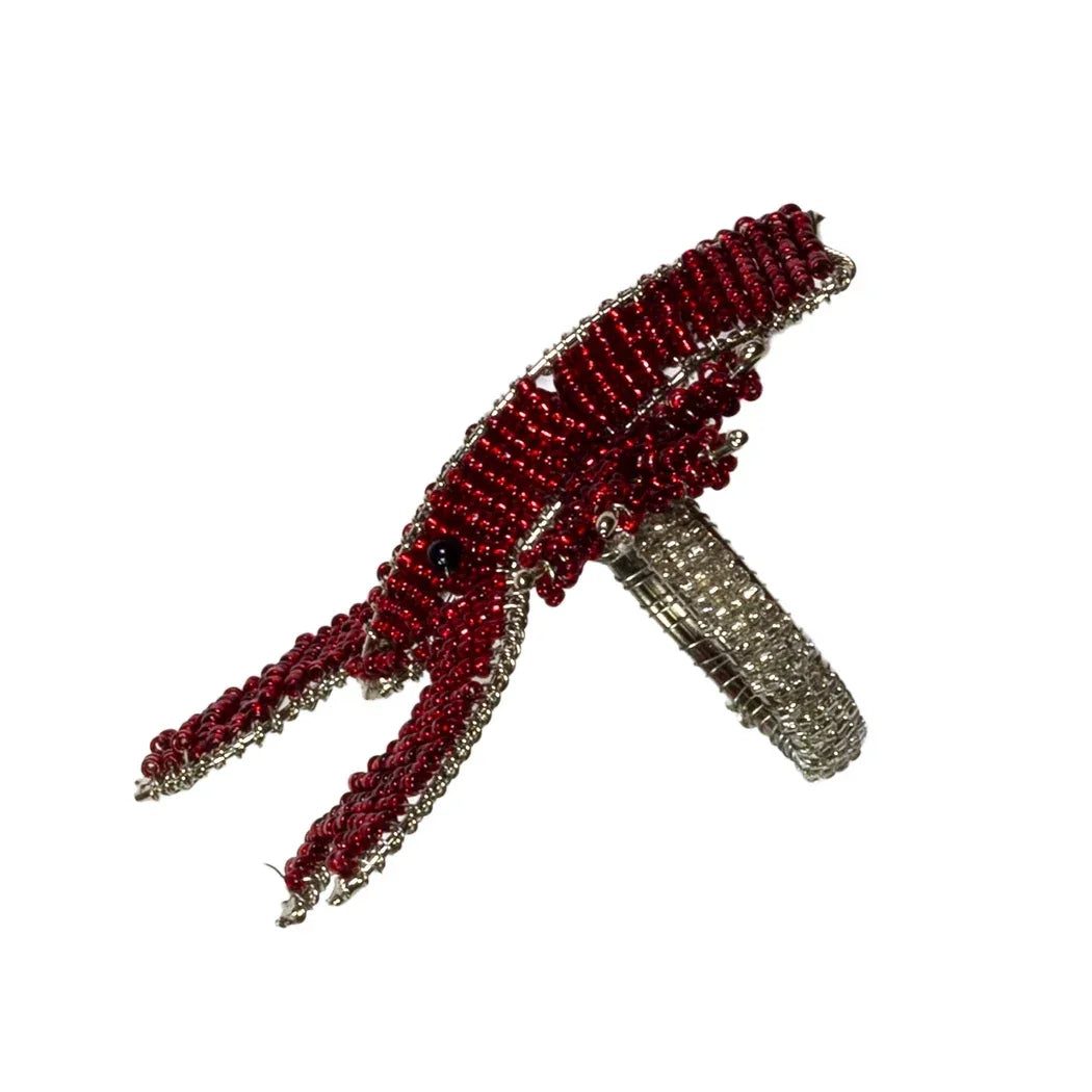 Napkin Ring - Crayfish Beadwork - Beadwork