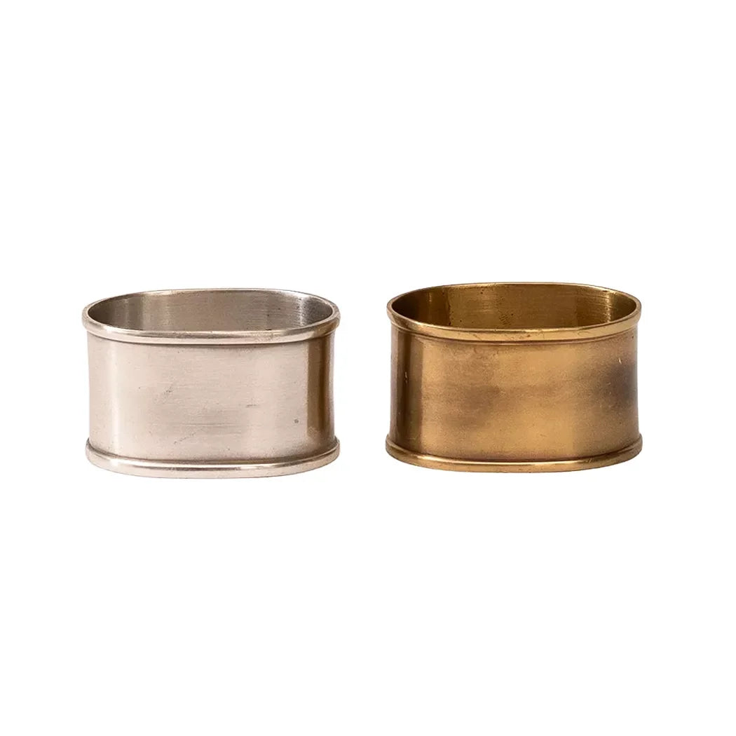 Napkin Ring - Elegance Silver / Brass - Metal