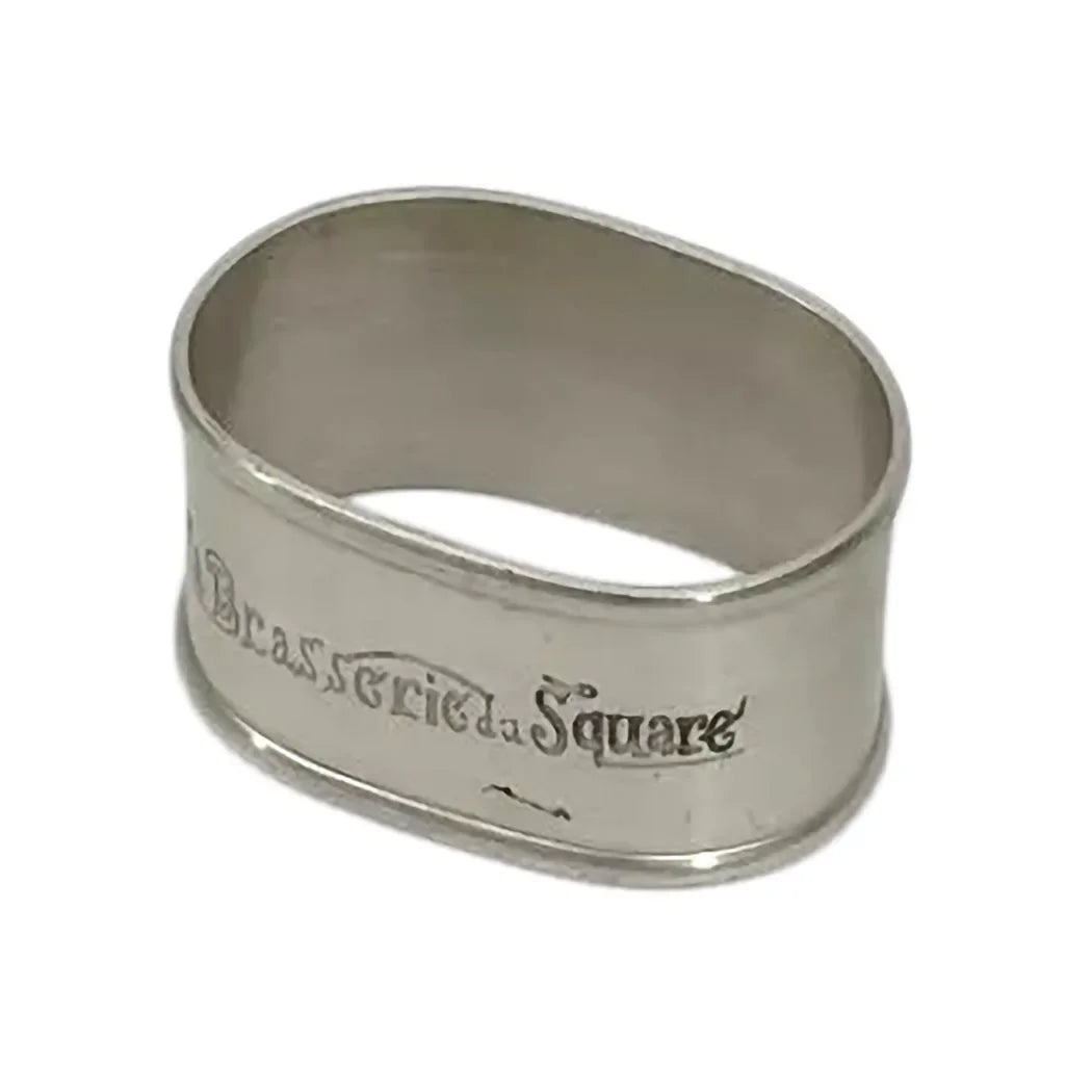 Napkin Ring - Silver Brasserie - Metal