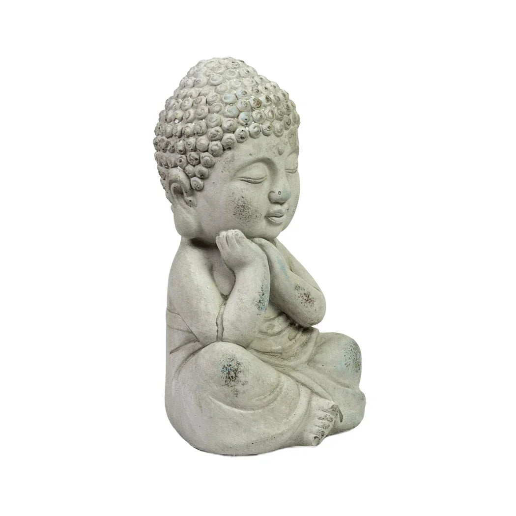 Ornament - Baby Buddha Cement - Ceramic
