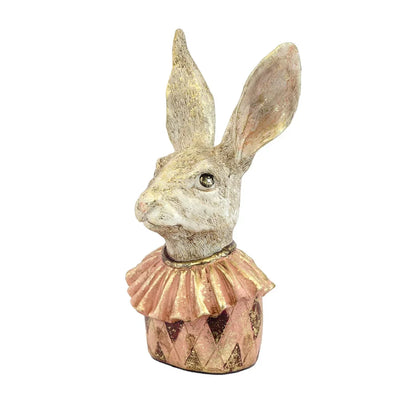 Ornament - Bunny Bust Jester - Resin