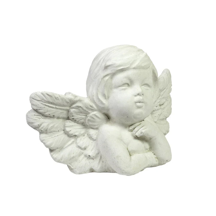 Ornament - Cherub Cement - Ceramic
