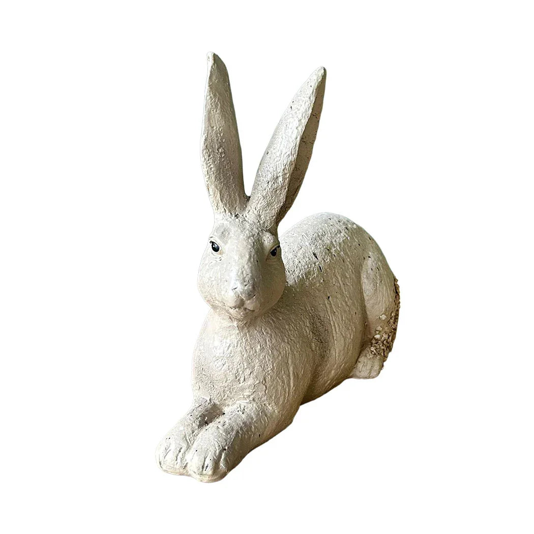 Ornament - Cool Bunny Laying - Resin