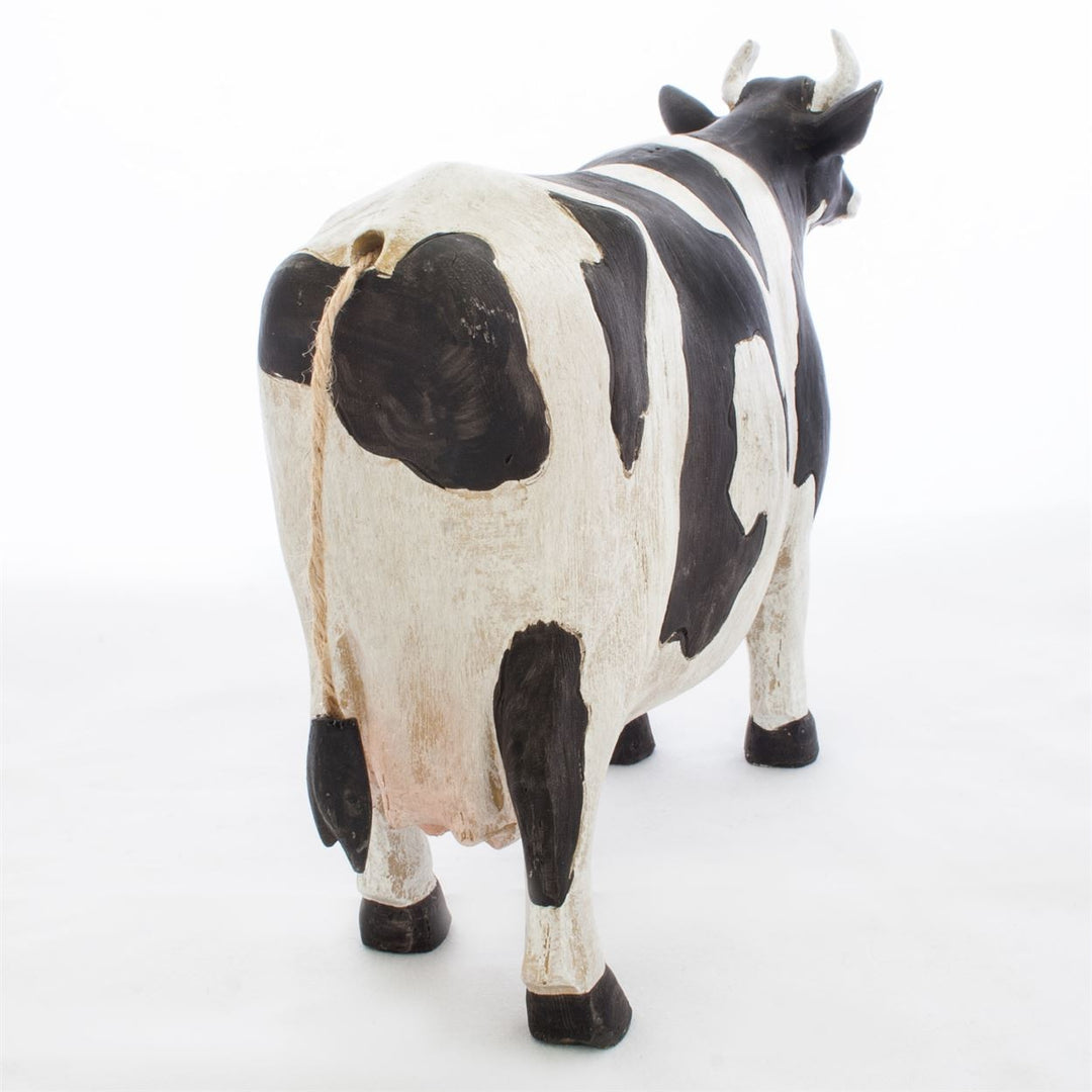 Ornament - Cow - Wood
