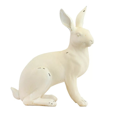 Ornament - Cream Hare - Resin