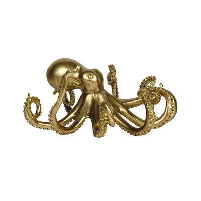 Ornament - Golden Kraken Large - Resin