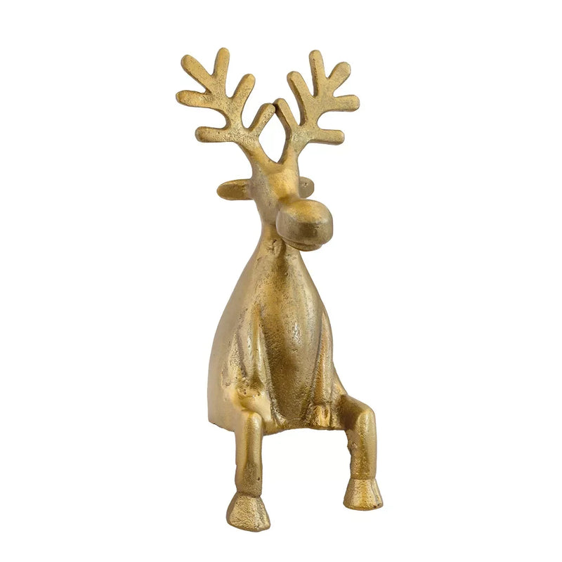 Ornament - Golden Ledge Reindeer - Iron